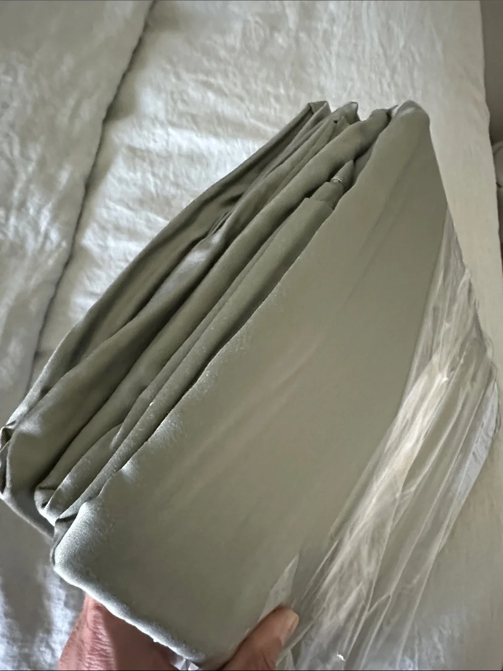Cozy Earth Twin Bamboo Sheet Set - Sage